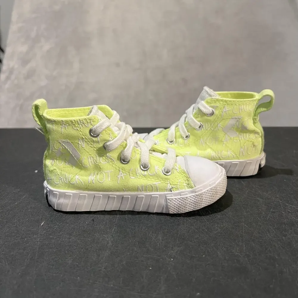 Converse Chuck Taylor Not A Chuck Shoes Toddler Size 7C Volt UNT1TL3D A05148F